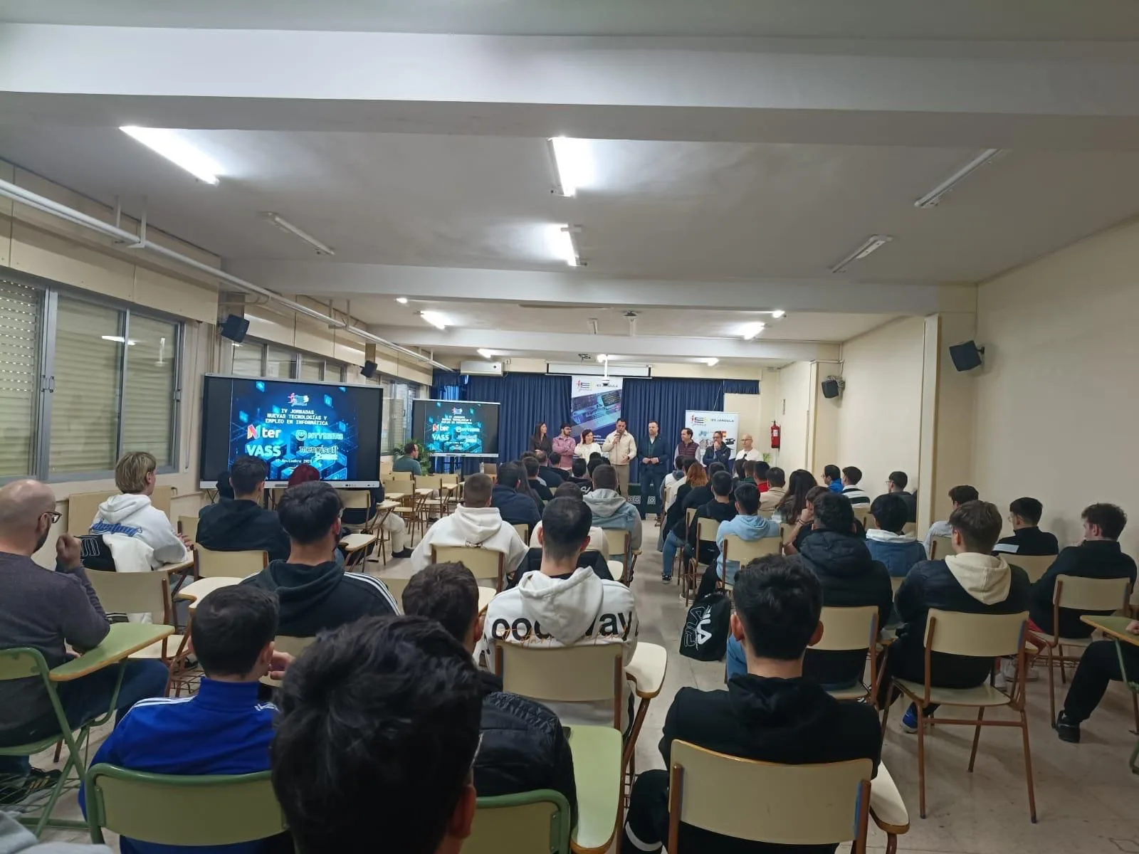Aula del IES Jándula