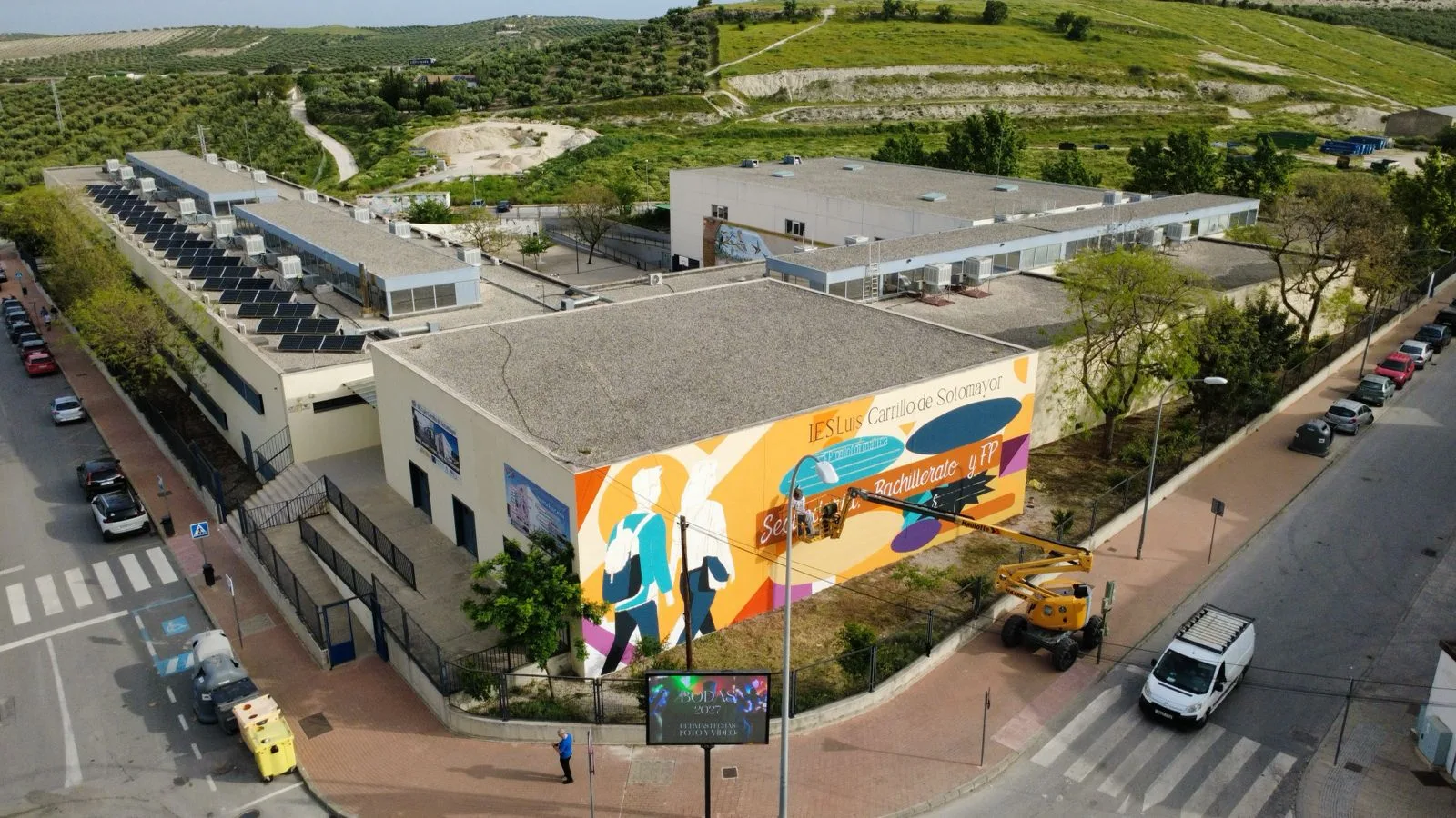 Fachada del IES Luis Carrillo de Sotomayor